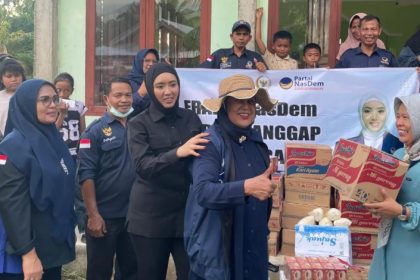 Cindy Monica, Anggota DPR RI Fraksi NasDem, Tunjukkan Kerja Nyata dan Kepedulian untuk Korban Bencana di Sumatera Barat